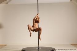 Poledance reference poses of Fannie